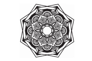 Mandala Vector Art Pattern 393: A Creative Resource for Designers