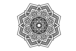 Mandala Vector Art Pattern 397: A Versatile Design for Creative Projects