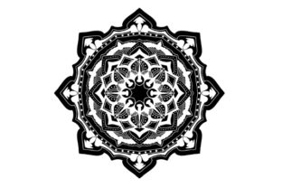 Mandala Vector Art Pattern 487: A Creative Resource for Designers